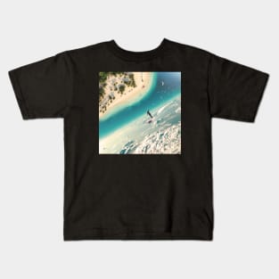 Surfing planet Kids T-Shirt